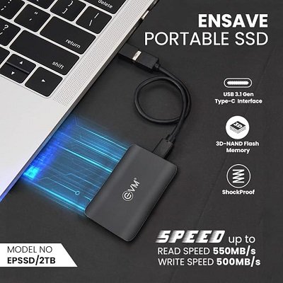 EVM Pro External SSD 2TB
